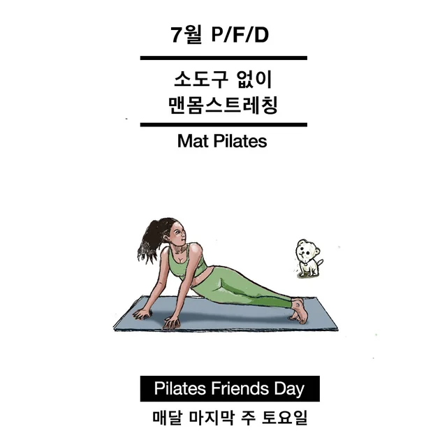 2024 7월 P/F/D 맨몸 스트레칭
